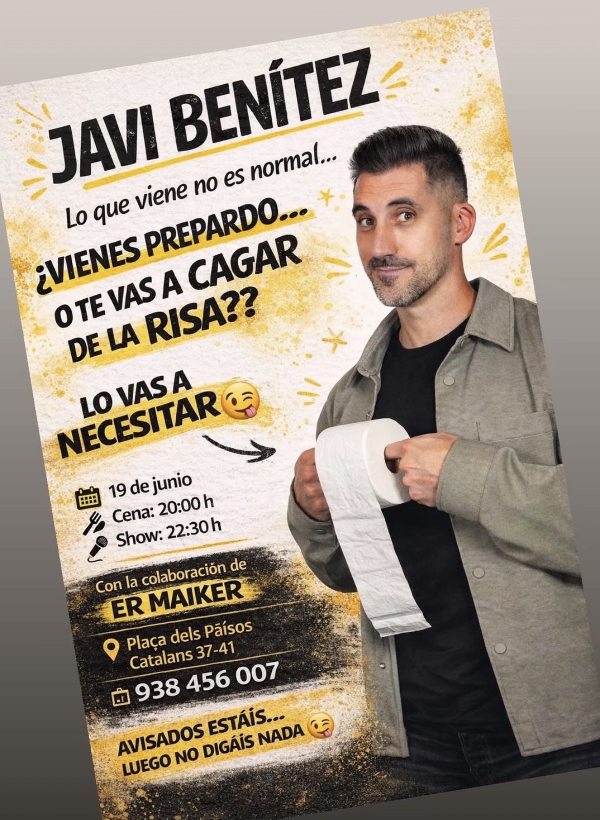 Monólogo Javi Benítez 19 Junio