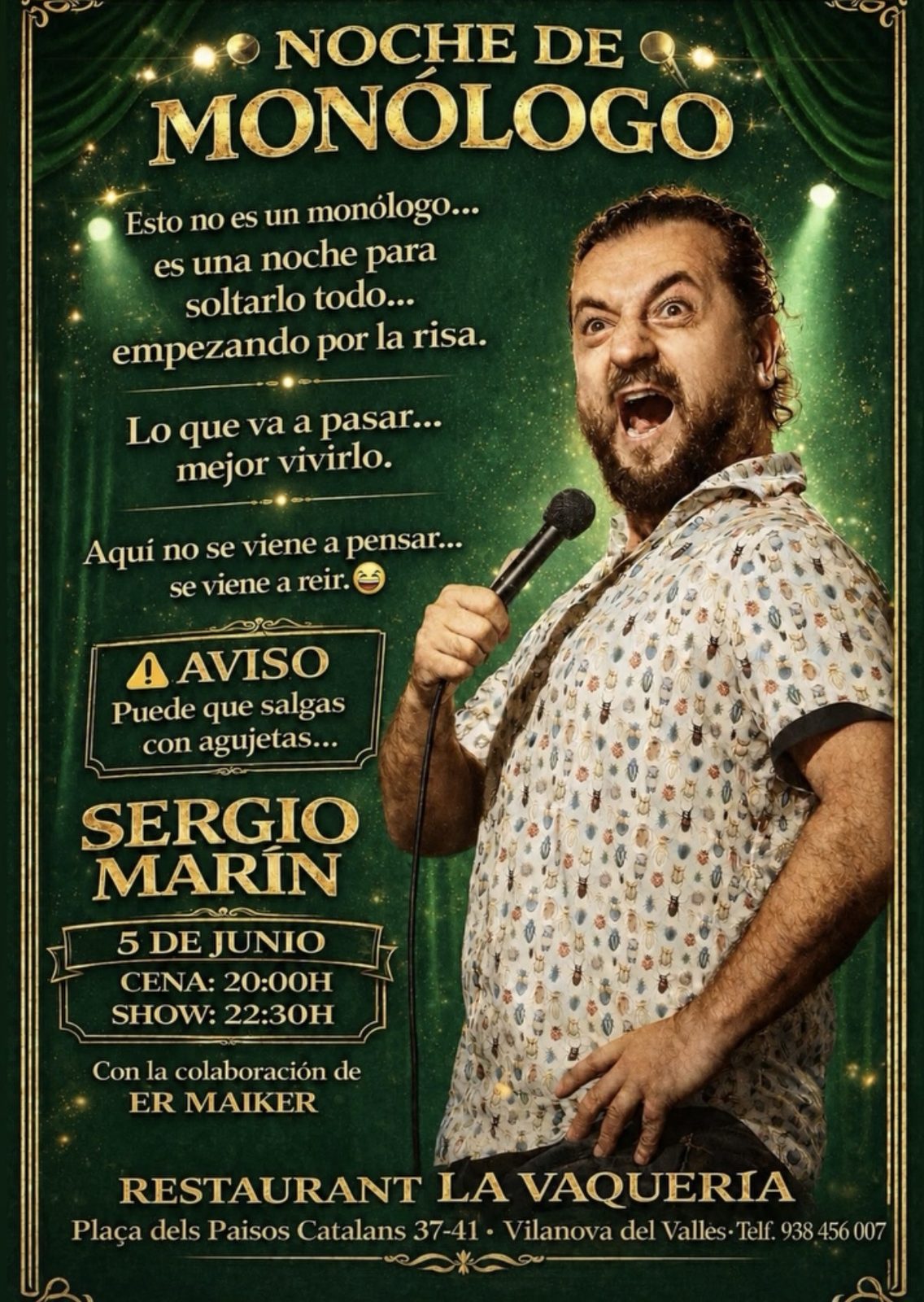 Monólogo Sergio Marín 5 Junio